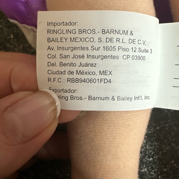 Tangled Repunzel Ringling Brothers Barnum and Bailey Circus Mexico 18 inch - Picture 6 of 10